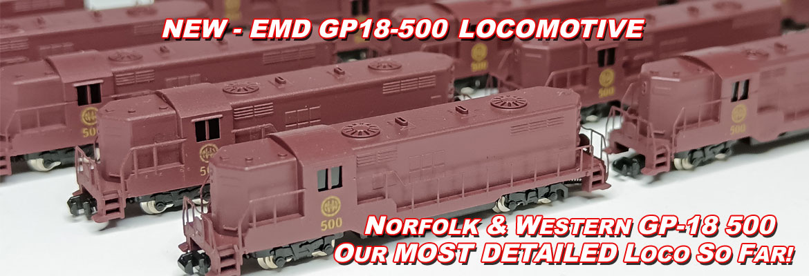 Norfolk and Western GP-18 500