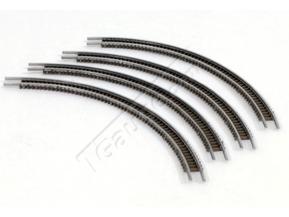 Fine Scale Curved Track 60mm Brown