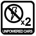 2 Unpowered Cars